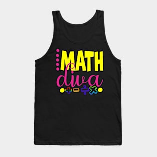 Math Diva Tank Top